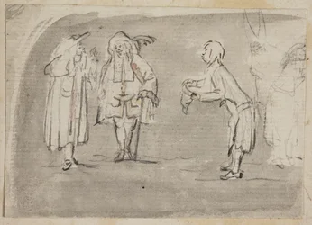 Szenen aus Ludvig Holbergs "Maskerade"