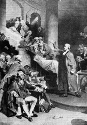 Patrick Henry 1736-1799, amerikanischer Revolutionär, 1775