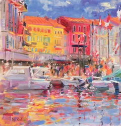 Der Hafen von St. Tropez, 2002