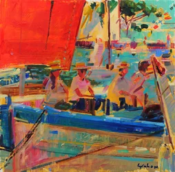Schimmerndes Meer Saint Tropez