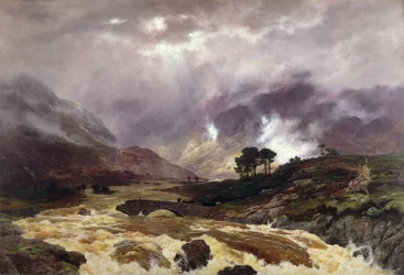 Hochwasser in den Highlands