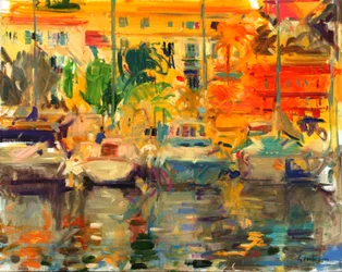Menton Sommer, Französische Riviera