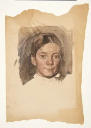 Porträt der Frau des Künstlers Elise