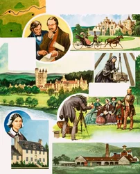 Eine Reise den Fluss Dee hinunter