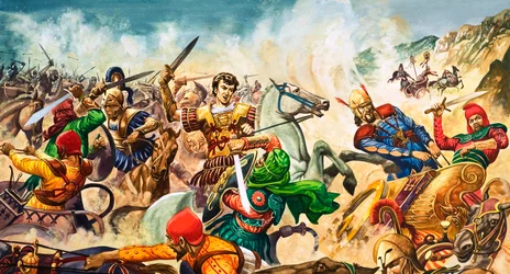 Alexander der Große bei Issus