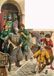 Aufwachsen im normannischen England: Auf dem Weg, dem König zu dienen