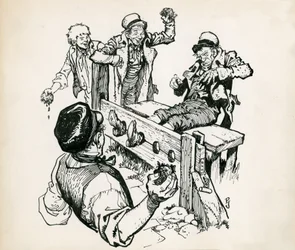 Londons letzte Pranger in der Portugal Street