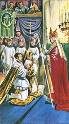 Königin Maria heiratet Prinz Philipp von Spanien