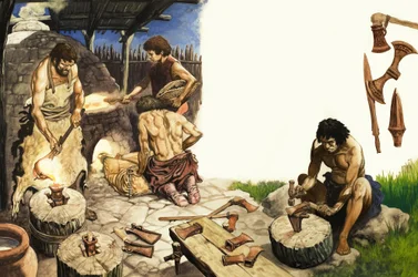 Die Bronzezeit, Illustration aus 