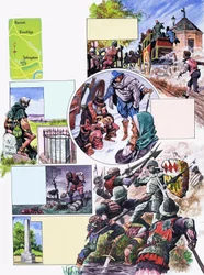 Die Straße nach Norden nach Manchester