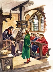 Die wunderbare Geschichte Britanniens: Schulen im Mittelalter