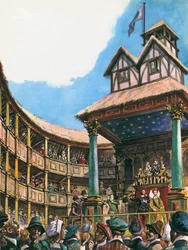 Theater in London zur Zeit von Königin Elisabeth I.