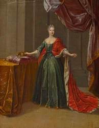 Porträt von Prinzessin Maria Antonia von Bayern 1724-1780, Kurfürstin von Sachsen