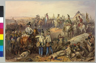 Erster Koalitionskrieg. 18.3.1793: Schlacht bei Neerwinden 1793