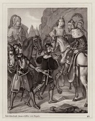Ludwig der Fromme, König der Franken und Heiliger Römischer Kaiser