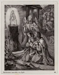 Wallfahrt von Vladislaus Heinrich von Mähren und seiner Frau zum Heiligtum von Mariazell