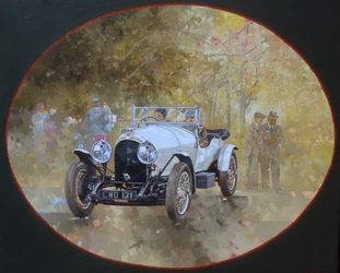 3-Liter-Bentley in Kelmarsh