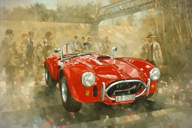 Cobra in Brooklands