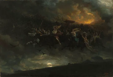 Die wilde Jagd auf Odin, 1872.