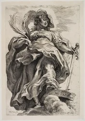 Die heilige Katharina von Alexandria