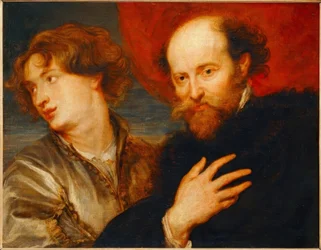 Idealisiertes Doppelporträt von van Dyck und Rubens