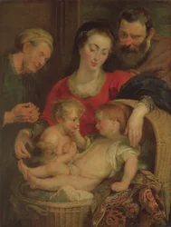 Heilige Familie des Korbes