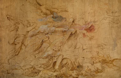 Minerva und Hercules zügeln Mars