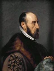 Porträt von Abraham Ortelius 1527-1598