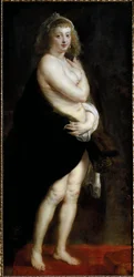 Porträt von Helena Fourment, auch kleine Pelisse genannt
