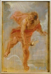 Prometheus bringt das Feuer zur Erde