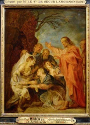 Auferstehung des Lazarus, Skizze für Berlin