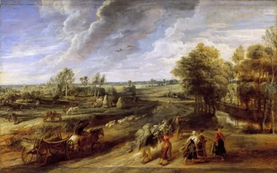 Rückkehr von der Ernte, ca. 1637