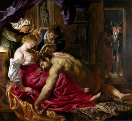 Samson und Delilah, ca. 1610