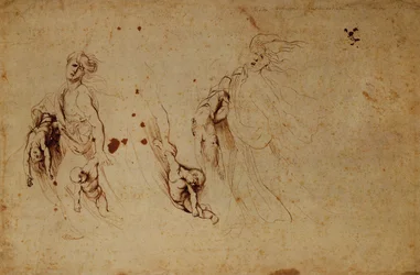 Studie von Medea, die ihre Kinder tötet
