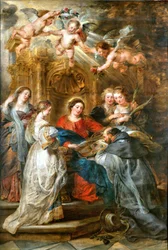 Das Triptychon des heiligen Ildefons