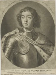 Porträt von Kaiser Peter I. der Große