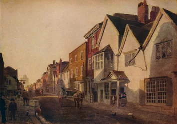Eton High Street, 19. Jahrhundert, 1924