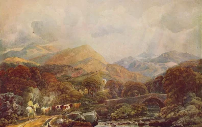 Gebirgige Landschaft, 19. Jahrhundert
