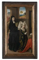 Isabella von Portugal und St. Elisabeth, ca. 1457-60