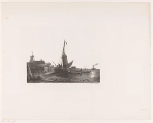 Segelschiff auf dem Trockenen