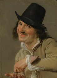 Hören: Ein Mann zählt Münzen. Aus der Serie Personifikationen der fünf Sinne, ca. 1635-66