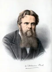 William Holman Hunt, britischer Maler, ca. 1890
