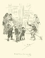 Illustration für Phil Mays Gutter-Snipes