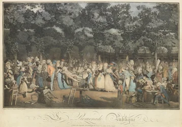 Der öffentliche Spaziergang, 1792