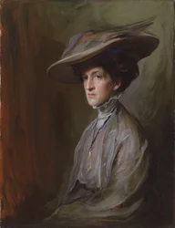 Mrs. Herbert Asquith, später Gräfin von Oxford und Asquith