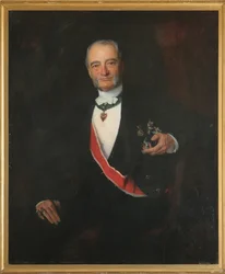 Porträt von Bohuslav, Graf Chotek von Chotkow und Wognin 1829-1896, um 1870