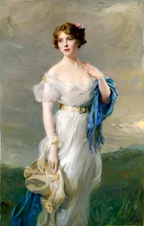 Porträt der Gräfin Anastasia Mikhailovna de Torby