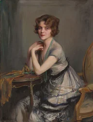 Porträt von Winnie Melville, Mrs