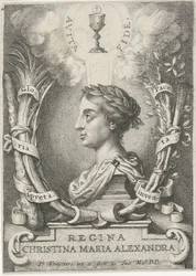 Porträt von Christina, Königin von Schweden