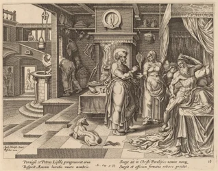 Die Heilung des Eneas durch den heiligen Petrus